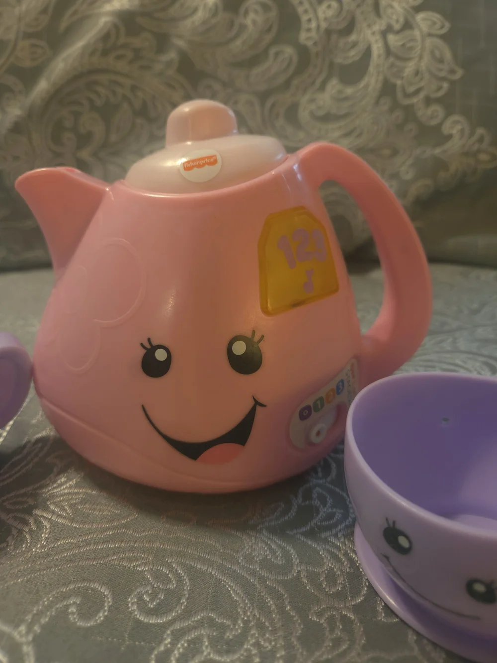 Fisher-Price Laugh & Learn Smart Stages Pink Teapot & 2 Cups Set